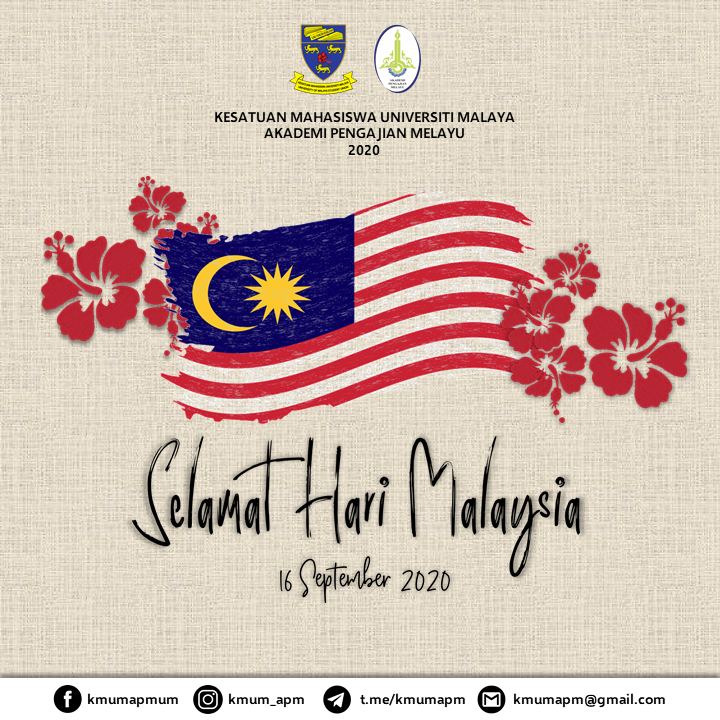 [ SELAMAT MENYAMBUT HARI MALAYSIA 2020 ]
