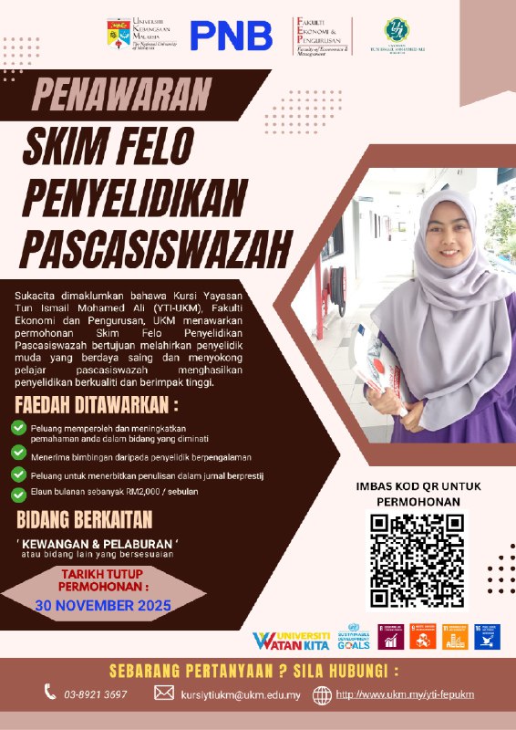YTI-UKM Postgraduate Research Fellowship