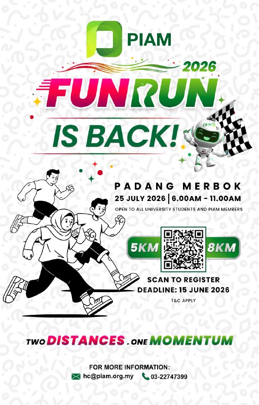🏃‍♂️🏃‍♀️ PIAM FUN RUN 2026 IS HERE! 🏃‍♀️🏃‍♂️