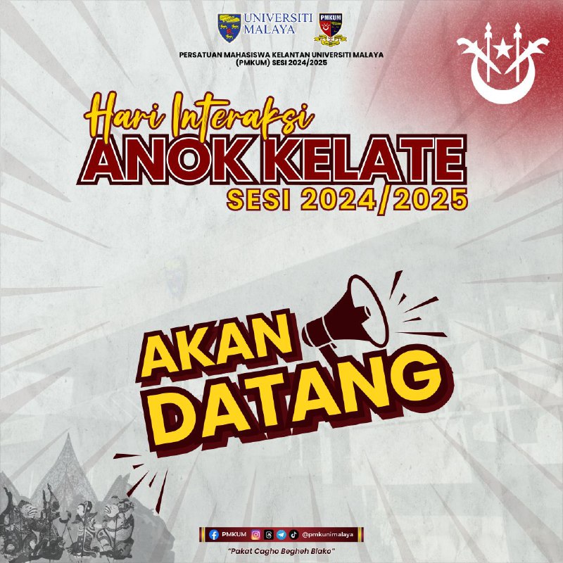 🤍 [HARI INTERAKSI ANOK KELATE 2024/2025] ❤