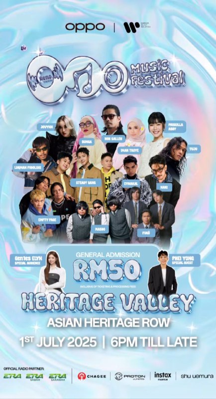 To all UKM students: OOO Music Festival - Warner Music Malaysi registration
