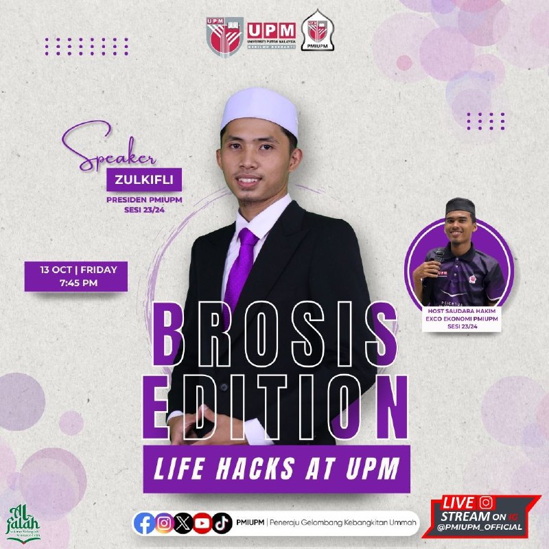 [] BROSIS EDITION: LIFE HACKS AT UPM []