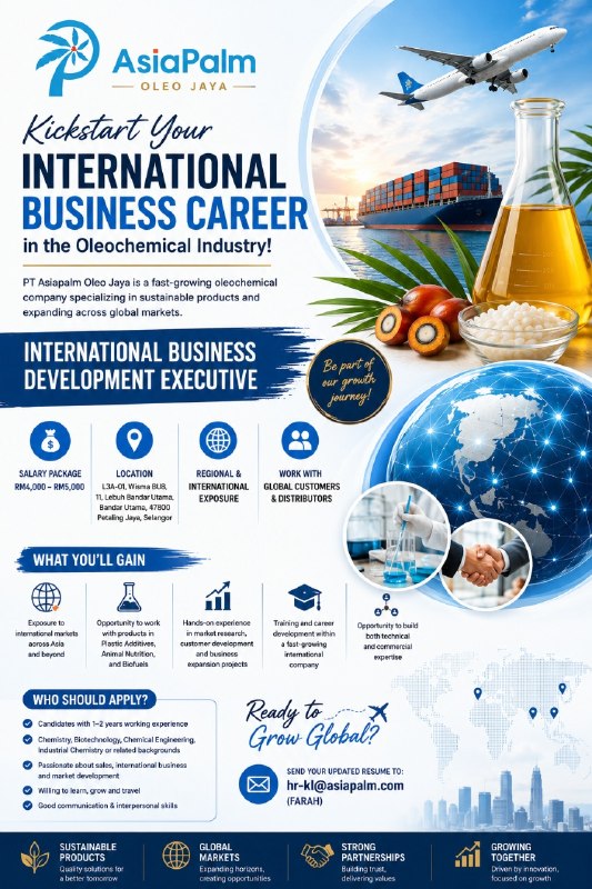 ✈️ Dreaming of a Global Career? This is Your Chance!