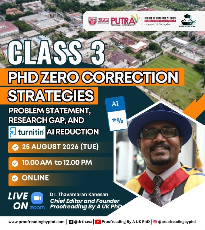 PUTRA SARJANA SEMINAR SERIES 2026