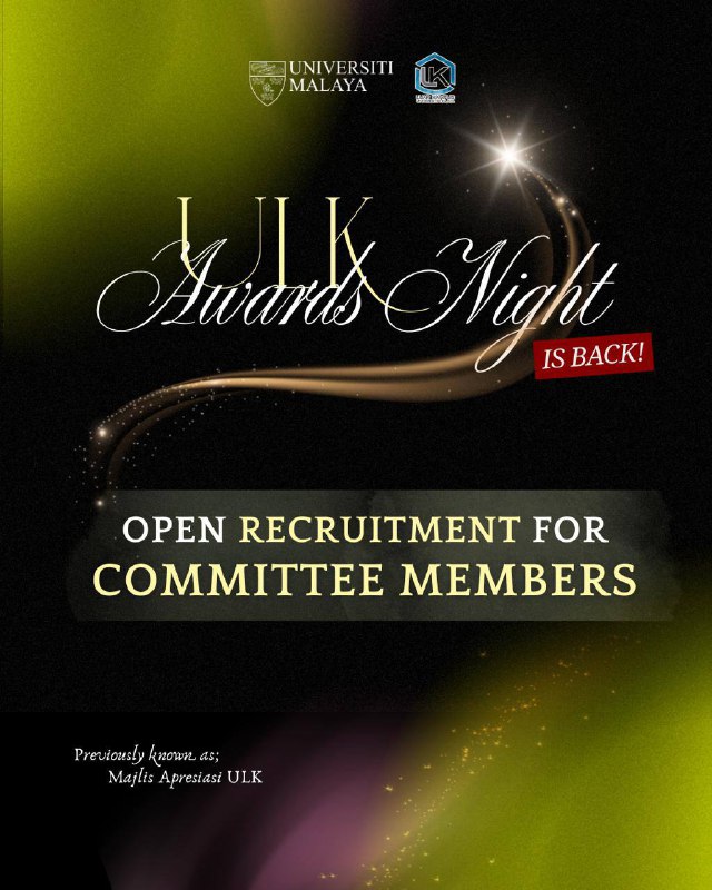 ✨ THE WAIT IS OVER! ULK Awards Night is officially BACK! ✨