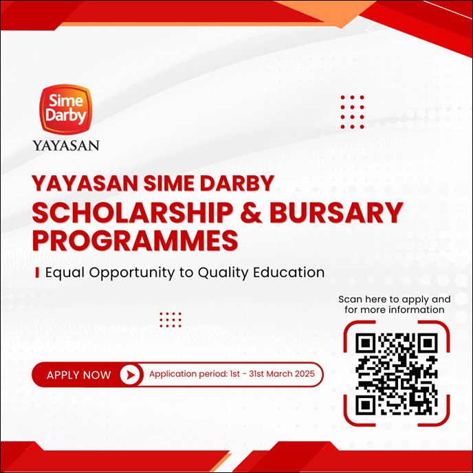 Yayasan Sime Darby (YSD) is excited to announce that the YSD Undergraduate Excel