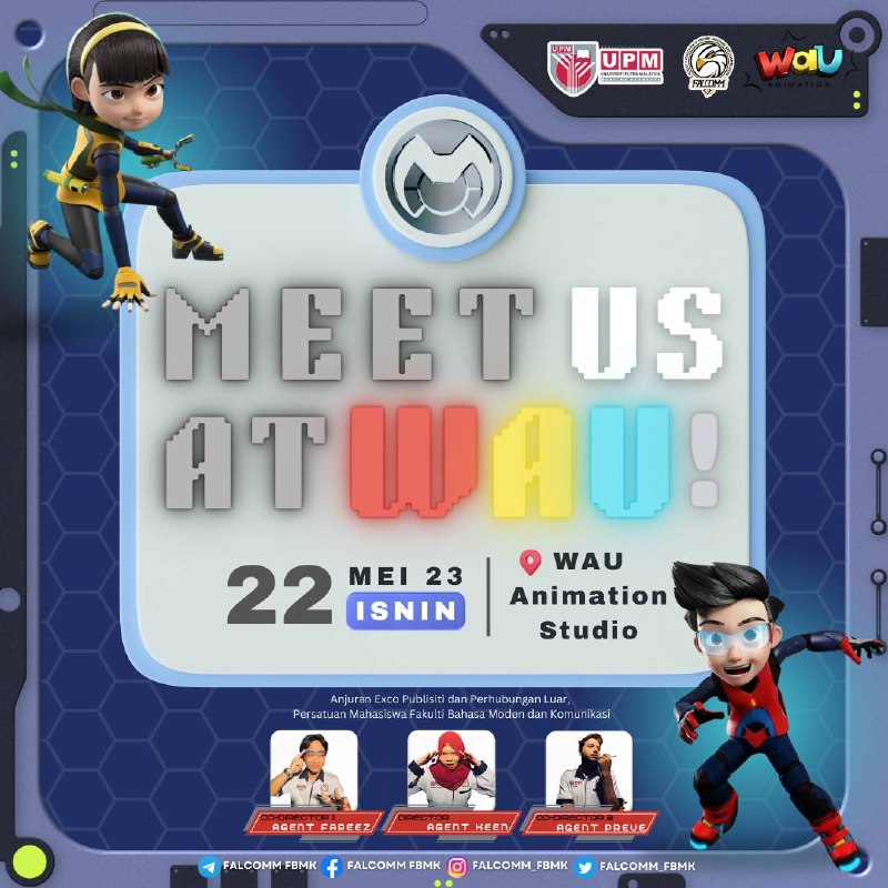 [MEET US AT WAU!]