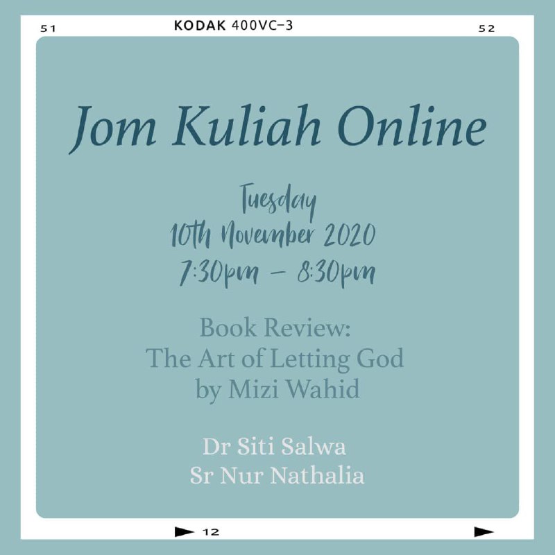 😄 JOM KULIAH ONLINE 💛