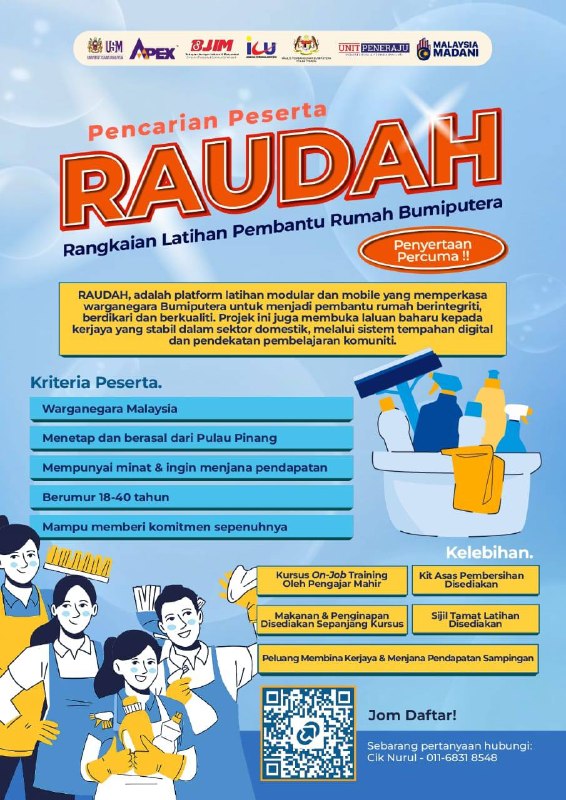 JOIN THE RAUDAH PROGRAMME!
