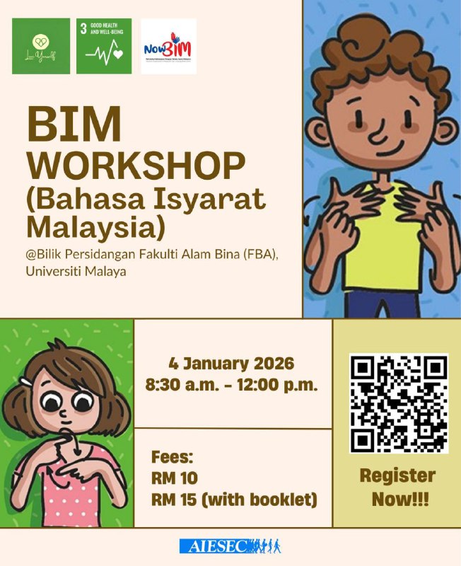 BIM WORKSHOP (BAHASA ISYARAT MALAYSIA)
