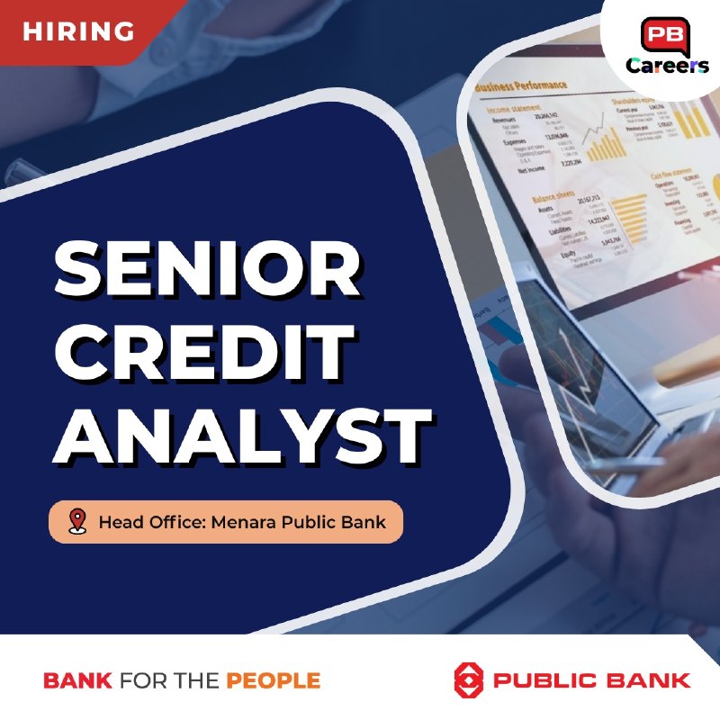 Hiring Senior Credit Analyst 2026