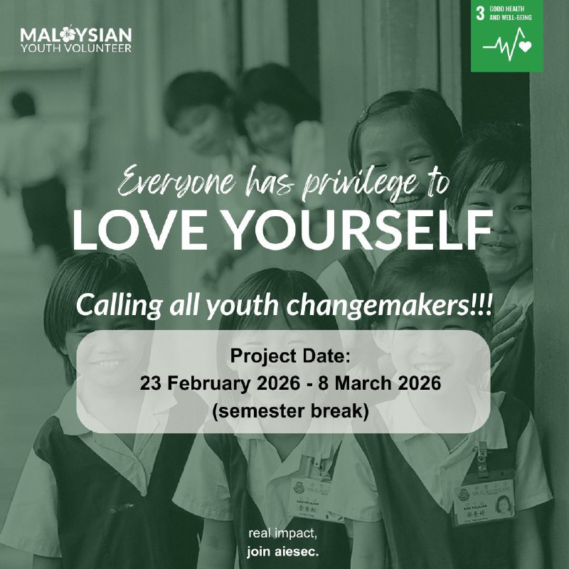 Malaysian Youth Volunteer: