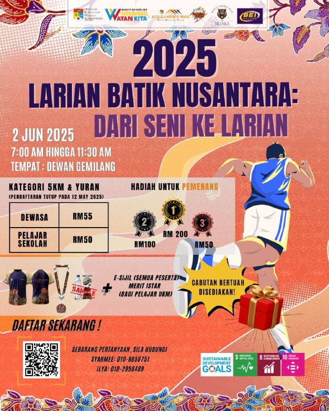 Larian Batik Nusantara 2025: From Art to Running