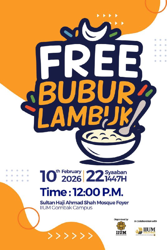 FREE BUBUR LAMBUK