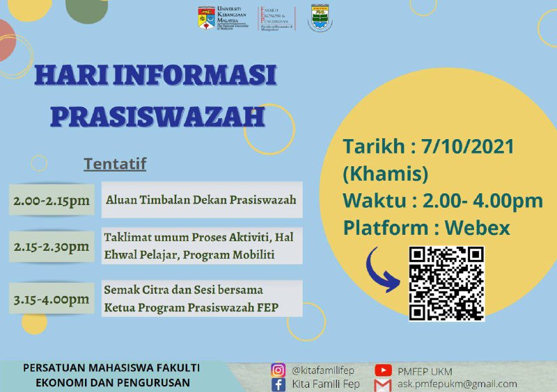 FEP Undergraduate Information Day