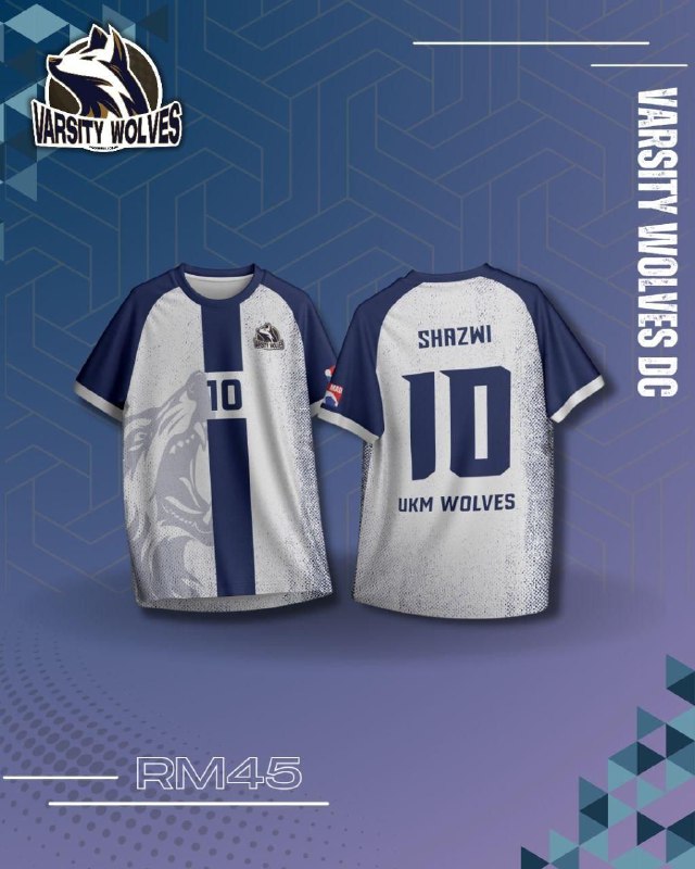 Varsity Wolf Dodgeball Club Vol.3 Jersey Order