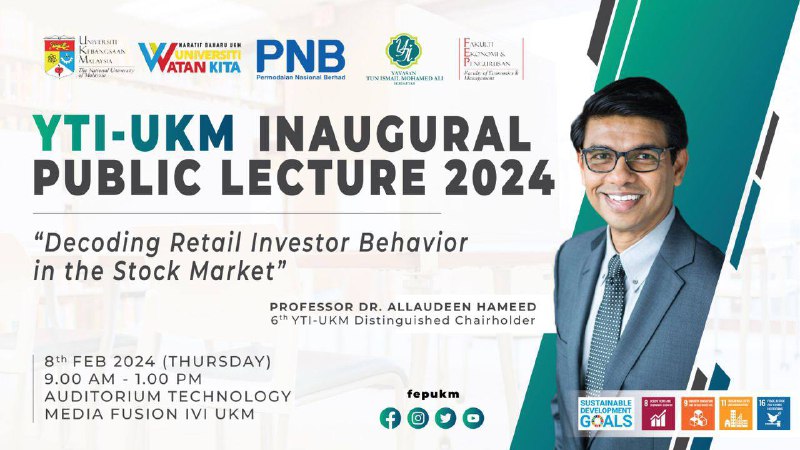 YTI-UKM Inaugural Public Lecture 2024
