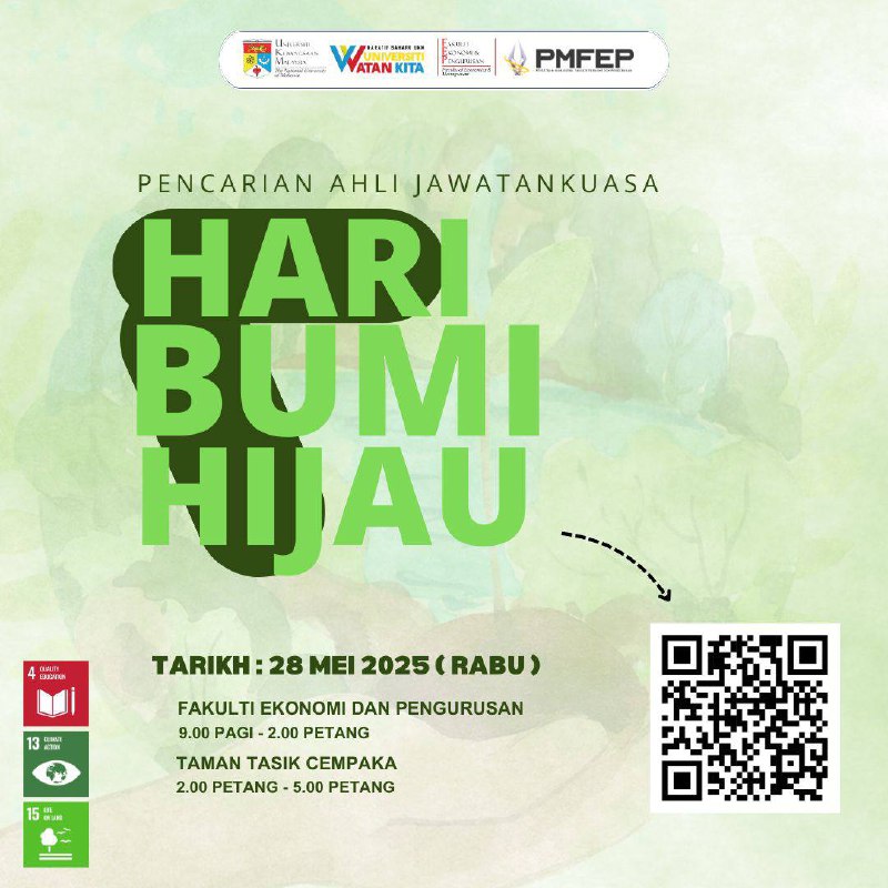 Hari Bumi Hijau Programme Committee Recruitment