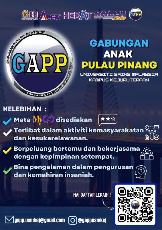 GABUNGAN ANAK PULAU PINANG 🔵⚪🟡