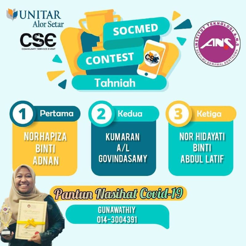 [PERTANDINGAN PANTUN NASIHAT COVID-19]