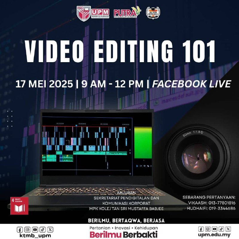 [ONGOING: VIDEO EDITING PROGRAM 101]