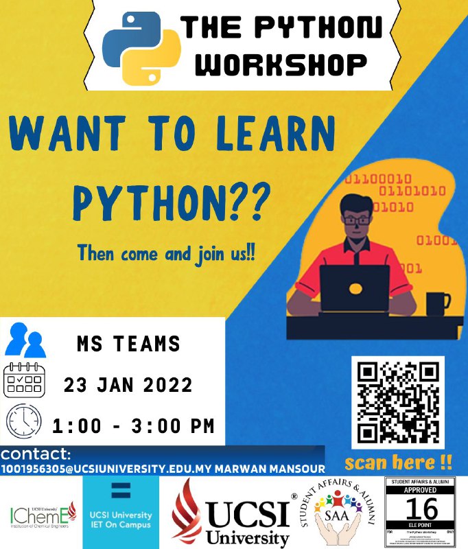 Are you interested in learning python?