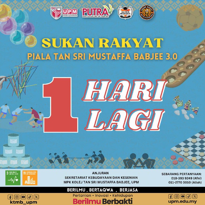[1 PEOPLE'S SPORTS DAY (SURAK) TAN SRI MUSTAFFA BABJEE CUP 3.0]
