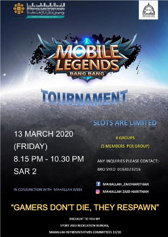 🎮 MOBILE LEGENDS TOURNAMENT 🎮