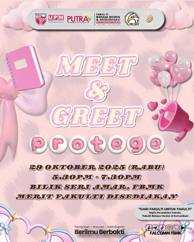 🍹MEET & GREET PROTÉGÉ FALCOMM🍹