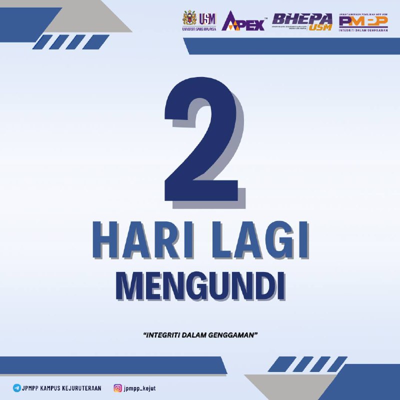 [COUNTDOWN PENGUNDIAN BAGI MAJLIS PERWAKILAN PELAJAR SIDANG AKADEMIK 2024/2025]