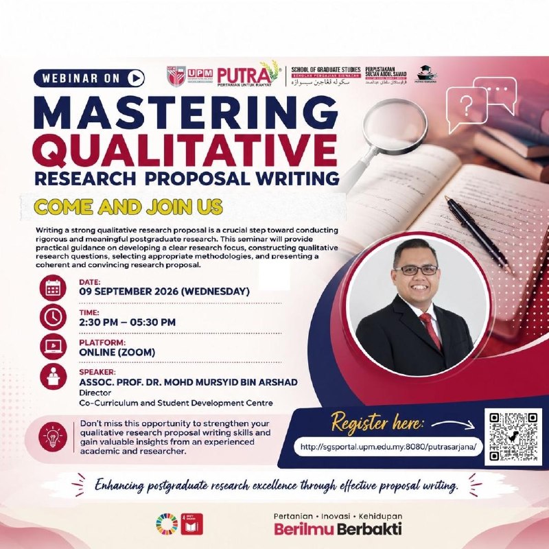 PUTRA SARJANA SEMINAR SERIES 2026