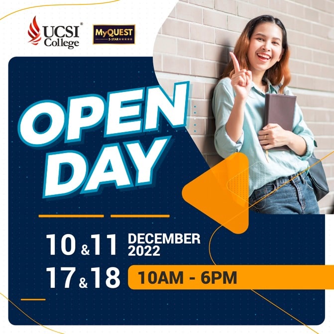 UCSI COLLEGE Open Day is here!