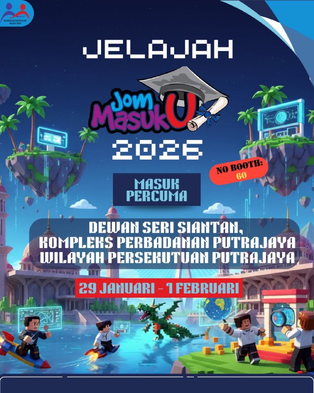 Meet us at the Jom Masuk U Carnival in conjunction with Putrajaya Open Day 2026
