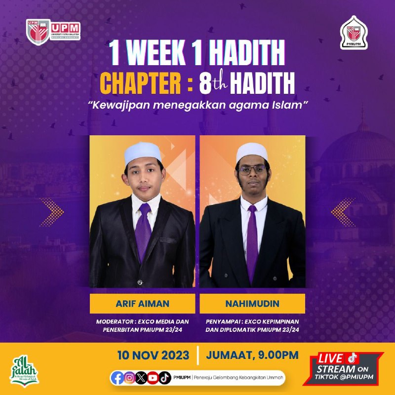 [] ONE WEEK ONE HADITH []