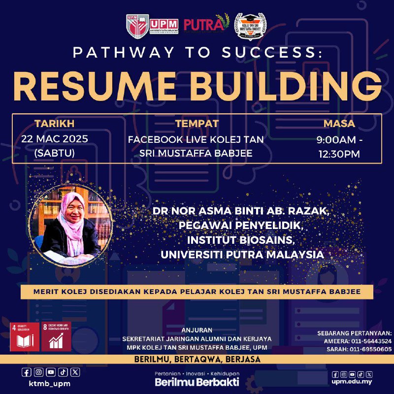 [PATHWAY TO SUCCESS: RESUME BUILDING]