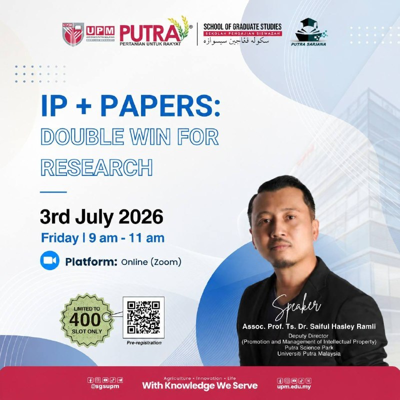 PUTRA SARJANA SEMINAR SERIES 2026