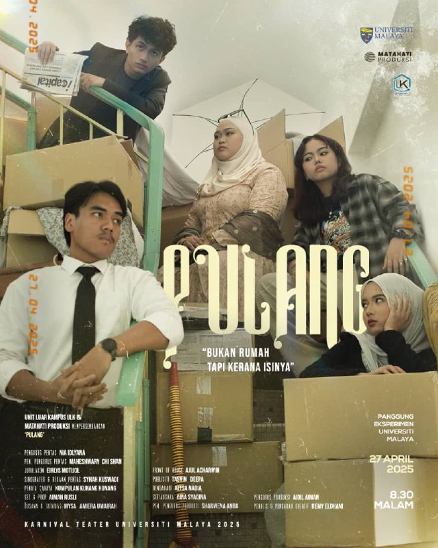 -- PULANG | 'bukan rumah tapi kerana isinya'
