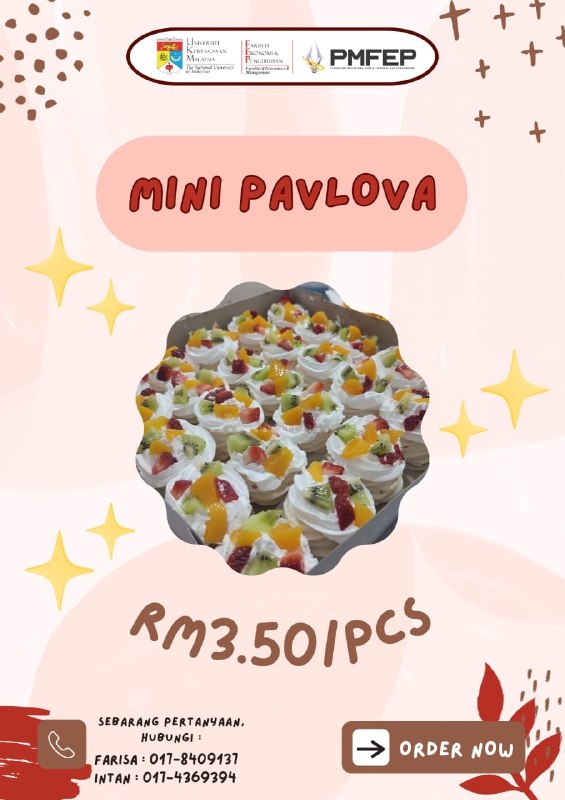 Knowing ASEAN Mini Pavlova Sale