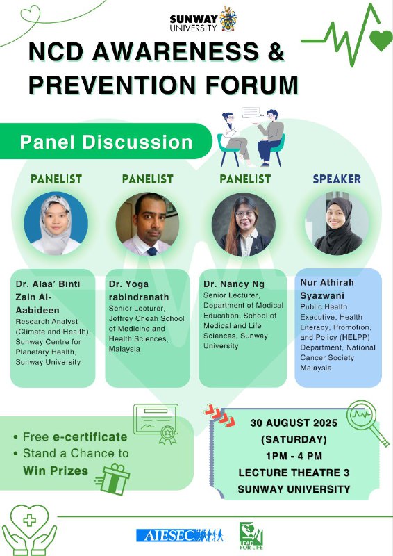 Let’s Talk About Health: NCD Awareness & Prevention Forum