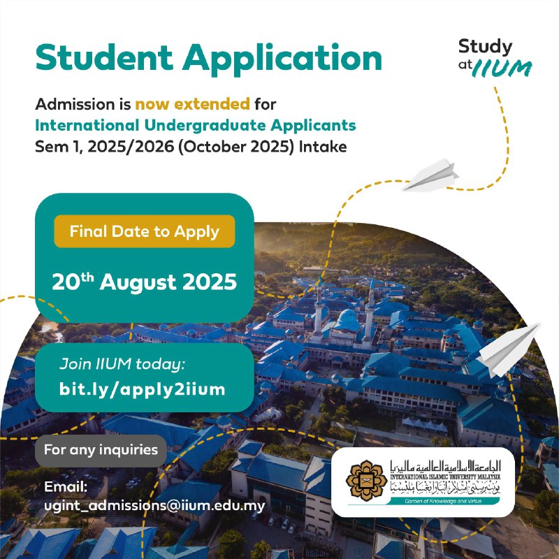 📣 Good News for our International Undergraduate Applicants! 🔥