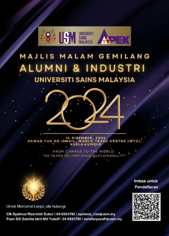 Universiti Sains Malaysia (USM) Alumni & Industry Glorious Night 2024 aka