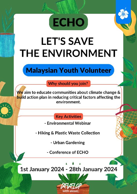 🔔 [Ding Dong!] You have received an invitation from AIESEC Taylor's University!