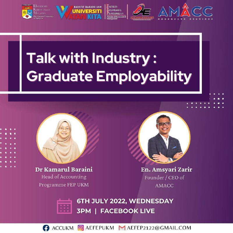 TALK WITH INDUSTRY: GRADUATE EMPLOYABILITY