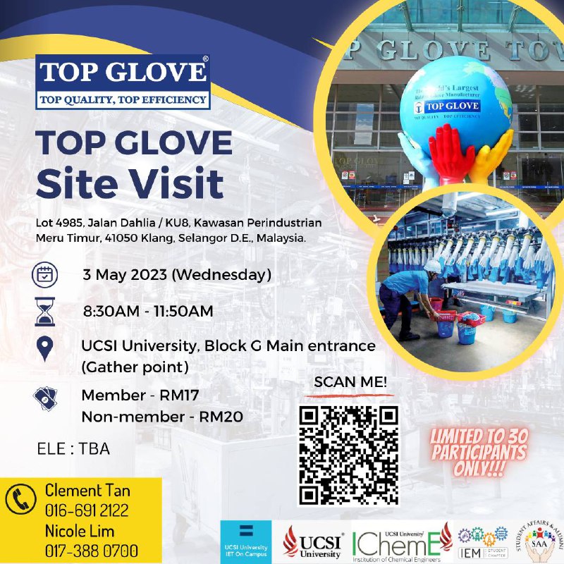 IChemE, IEM and IET Site Visit on the 3rd of May