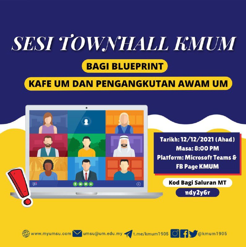 [KMUM TOWNHALL SESSION FOR THE UM CAFE AND UM PUBLIC TRANSPORT BLUEPRINT]