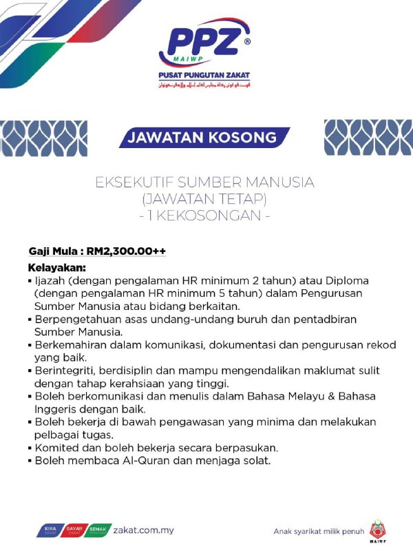 Repost @pusatpungutanzakat