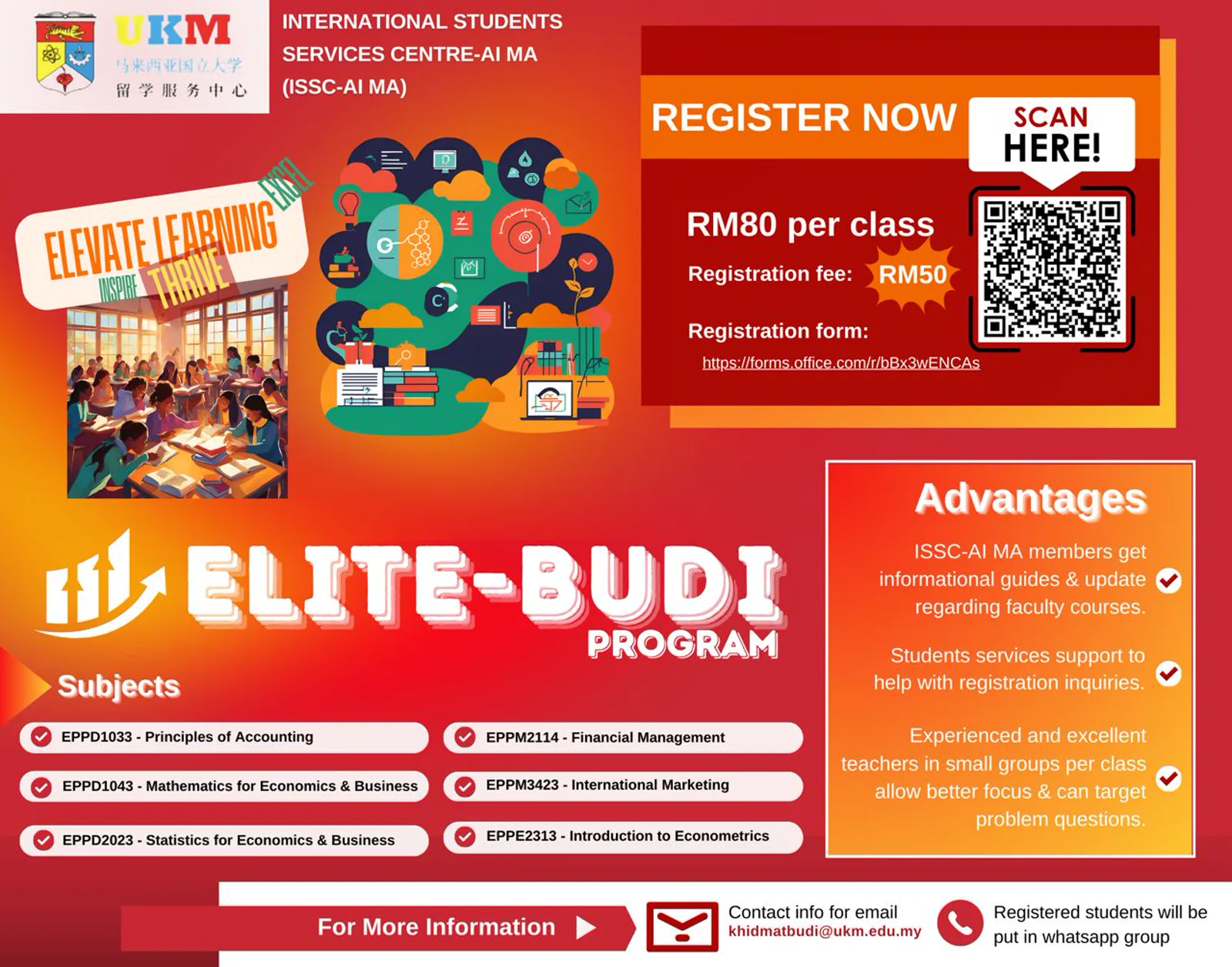 ELITE-BUDI Academic Support Programme