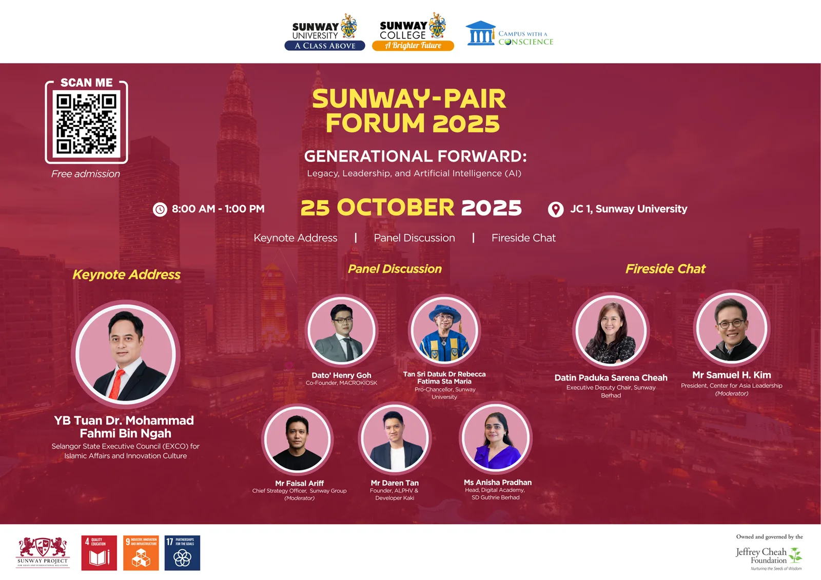 Sunway-PAIR Forum 2025