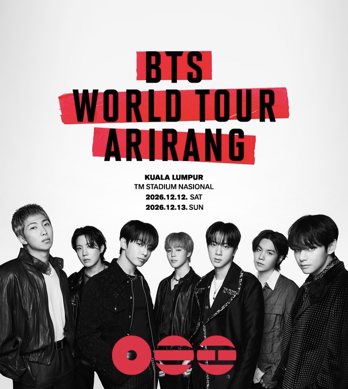 BTS Concert Tickets (Cat 3)